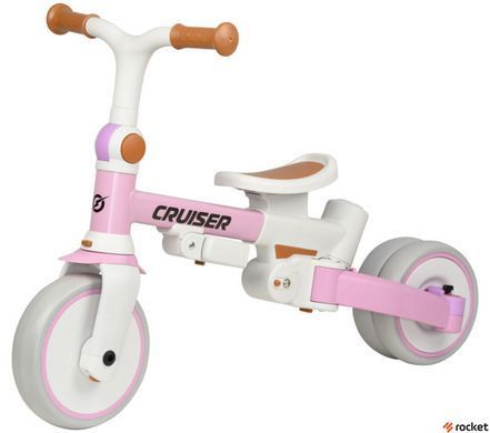 Триколісний велосипед Cruiser Milano 6in1 Pink