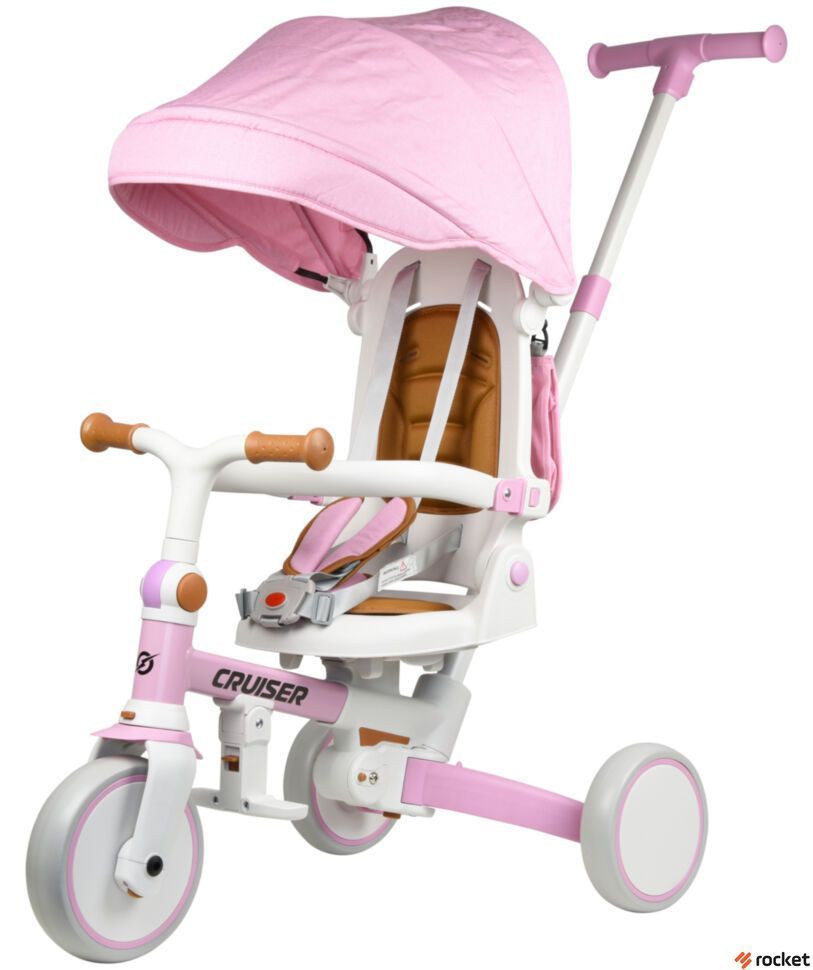 Трехколесный велосипед Cruiser Milano 6in1 Pink купить по